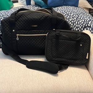 Overnight bag and Toiletry Holder